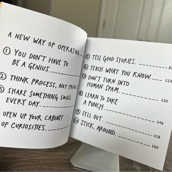 Show your work - 10 ways to share your creativity and get discovered Book - Picture 10 of 12